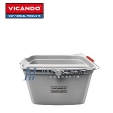 VICANDO 雙格收納桶22L, 1個