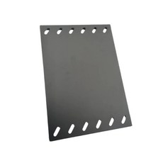 IGT 테이블 유닛 플레이트 전기 워터 부스터 워터 펌프 추출기 알루미늄 합금 유닛 플레이트 야외 캠핑 IGT 테이블 액세서리, 알루미늄 합금 경사 구멍 유닛 보드