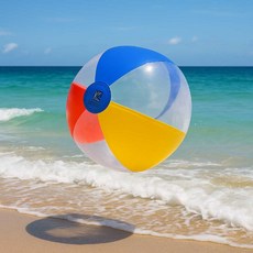 에스엔앰 디자인 비치볼 물놀이공 비치공 물놀이용품 바다 계곡 수영장 무지개비치볼 유아볼 유아물놀이 아동용 성인용 탱탱볼, 1개, 물방울, 28cm