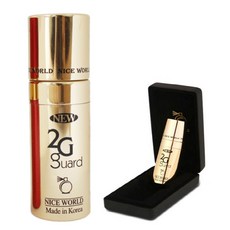 NEW EZ 이지가드 골드 호신용 스프레이 페퍼스프레이 여성 경호 후추 초강력 분사, 1개