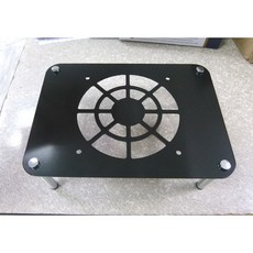 光華CUMA散熱精品*金屬改裝品 鋁板 單層 單12CM風扇 ADSL/ 數據機/ 路由器 散熱架 可堆疊 現貨, 1個