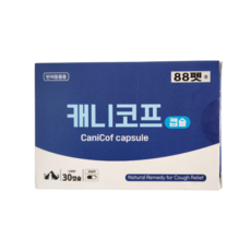 캐니코프 30캡슐 호흡기 기관지 강아지 고양이, 30정, 호흡기/기관지, 1개