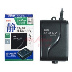 日本 GEX 五味 超靜音打氣機 魚缸空氣幫浦, 1個, 1500SB(單孔不可調)