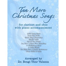 (영문도서)Ten More Christmas Songs for Clarinet and Oboe: duets for oboe and clarinet Paperback, Independently Published, English, 9798285748472