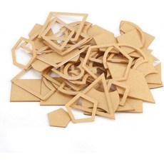 퀼팅 템플릿 54개/세트 아크릴 스텐실 수제 혼합 퀼트 패치워크 퀼터 투명 DIY 도구 공예