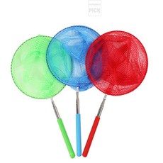 슈퍼리치디자인 5단 잠자리채 곤충채집, 그린