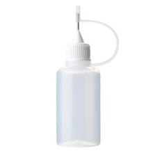 清藝手作坊 金屬針頭點膠瓶 針頭瓶 針油瓶 模型細節黏貼 30/60/100ML 白膠 膠水, 60ml空瓶, 1個, 1個