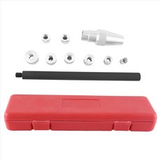 10pcs 클러치 홀 교정기 설치를위한 특수 도구 클러치 정렬 도구 클러치 수정 도구, 흑인과 실버