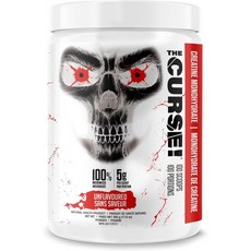 JNX SPORTS The Curse! Creatine Monohydrate Powder 60 Servings | Pure 미분화 Creatine 5g Per Serving |, Unflavored