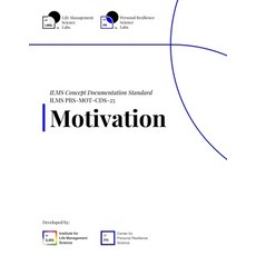(英文圖書)ILMS Concept Documentation Standard - Motivation (PRS-MOT-CDS-25) 平裝版, Independently Published, 英文