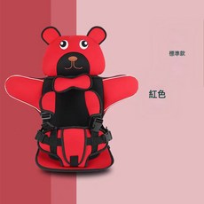寶寶童車座椅簡易座墊座椅坐墊辦公椅坐墊桌椅坐墊, 1個, 紅色:標準版