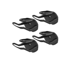 야구 모자용 거치대 랙 벽 행어 보관용 접착 후크 드릴링 디스플레이 정리함 없음 2 4 6, 03 4PCS Black