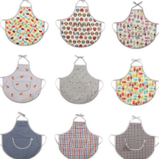 아동 앞치마 어린이 미술복 놀이 아동 요리 두건 세트 조리복 사복