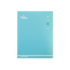 【Databank】A4 加減乘除兩用夾 板夾 強力夾 文件夾 資料夾 檔案夾【1本】, 1個, 藍色1本