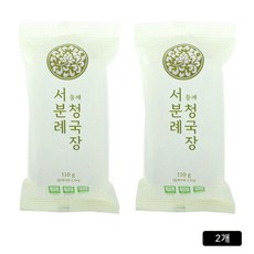 [홈쇼핑] 서일농원 서분례 명인 청국장 들깨맛, 110g, 2개