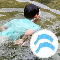수영용품 손가락형 오리발 장갑 S