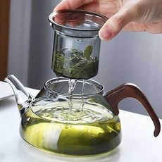 티포트 보리차포트 차포트 내열유리포트 녹차포트 차거름망, 본상품