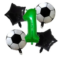 생일 파티 학예회 이벤트 할로윈 용품 골든 트로피 축구 스타 호일 풍선 소년 남자 장식 스포츠 게임 에어 볼 글로보 베이비 샤워 18 인치, 크림