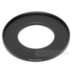Ho 필터 교환 업링 49mm - 82mm/스텝업링 49-82/필터구경 49mm 렌즈에 82mm 필터 장착용 교환링/4982