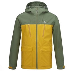 ATUNAS 撞色戶外連帽外套 防風防水透氣 輕量舒適 多口袋設計