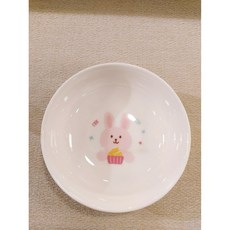 모던하우스 애니멀힐즈 본차이나 찬기D11 디저트래빗 KI0423017, 단품, 1개