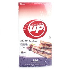 YUP B-Up 蛋白棒 62g, 花生醬和果醬, 12件