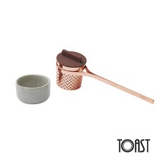 【TOAST】WEAVER 沖茶器 紅銅/不銹鋼《WUZ屋子》精緻編織濾茶器，輕鬆享受清澈茶湯，品味優雅生活, 1個, 不銹鋼