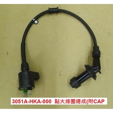 SYM HKA 點火線圈總成(附CAP) 高壓線圈 適用於 GT-125 風雲150 世紀迪爵 高手125, 1個