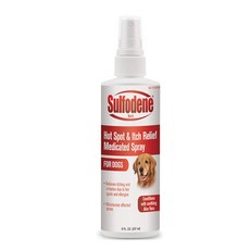 설포딘 핫 스팟 & 가려움 완화 메디케이티드 강아지용 스프레이