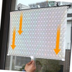 차량용 창문 햇살 차단 접착식 가림막 실내 사생활 보호 주차 열기 방지 간편