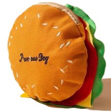 봉식스토어 강아지 산책 귀여운 햄버거 가방 단품, 1개, 상세페이지 참조