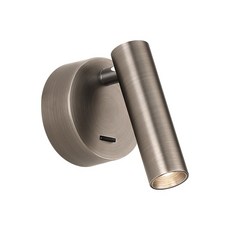 LED 벽등 벽부착 독서등 침실 호텔 조명, 3W, 라운드 블랙 3000K (대용량)