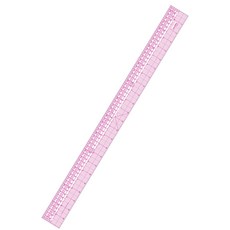 KEARING 그레이딩 자 그레이딩자 미싱자 원단자 내장눈금 1.2mm두께 정밀측정 옷패턴 재봉용 컷팅자 패턴그레이딩 원단계측 패션디자인 의상제작 퀼팅 재봉그래프자, 1개, H8097