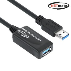 강원전자 넷메이트 NMC-UR303N USB3.0 연장 무전원 리피터 3m, 상세페이지 참조, 1개