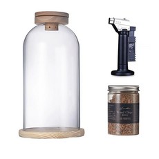 스모킹건 훈연기 덮개 바텐더 스모킹 훈연 전용 버블 업소용 불향 칵테일 요리, 03.스모킹건 세트 2, 1개