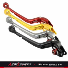 Ridea 六段可調拉桿 適用 Z125 ER6N ER6F Z1000/SX 街車 仿賽酷龍, 1個, 二節式拉桿折疊,右 備註顏色及使用車
