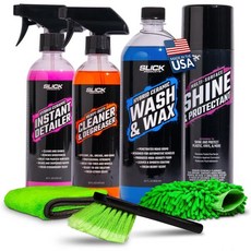 자동차 트럭 오토바이 UTV 더트 바이크 나란히 ATV 오프로드 지프 보트 제트 스키 워터크래프트 산악 자전거 등을 위한 슬릭 제품 스타터 번들, Street Starter Bundle