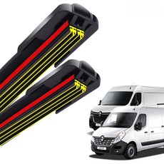 1+1 마스터 뉴 전차종 초밀착 와이퍼 윈도우 브러쉬 와이퍼블레이드, SDT-뉴/마스터(18-현재)-650+650/A