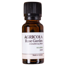 AGRICOLA植物者 玫瑰花園複方精油 20ml - 德國原裝進口 純植物萃取天然擴香 大馬士革玫瑰花香調, 1個, 玫瑰