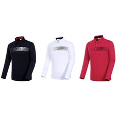 Volvik 藍鯨高爾夫【秋冬】男士高爾夫長袖上衣 #VMTSJ911（黑 紅）【零碼出清】