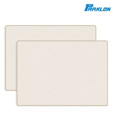 파크론 1+1 무지베이지 웰빙 놀이방매트 185x140x1.6cm, 무지베이지 웰빙 185x140x1.6cm (2장), 무지베이지_185x140x1.6cm(2P)