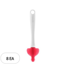 실리만 실리콘 젖꼭지 솔 WSK336, 8개, 연핑크