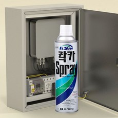 먼셀 5y7/1 전기판넬 락카 스프레이 일신, 1개