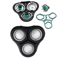 필립스 Norelco Sensotouch 2D 시리즈 1150X1160X1170x1180XRQ1100 면도기용 RQ11 교체용 헤드 블레이드 1, 한개옵션0, 한개옵션1, 1개