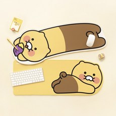 카카오프렌즈 춘식이 형태 데스크 장패드, 선택:철푸덕, 철푸덕