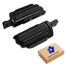 32mm 1.25” 고속도로 풋 페그 오토바이 엔진 가드 발판용 할리 혼다 가와사키 야마하 스즈키 스포츠스터 X, 05 Only Black Pedal