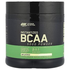옵티멈 뉴트리션 인스탄트 BCAA 5000 파우더 무맛 345g