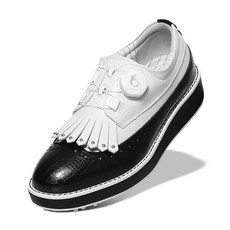 넥스트큐 테슬 다이얼락 소가죽 여성 골프화 국내제조 WP1001