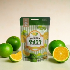 제주젤리 청귤통통젤리 마이제주젤리, 40g, 5개