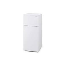 1인 가구용 아이리스오야마 냉장고 118L 화이트 폭 48cm 직냉식 에너지 절감 기준 달성률 100% 1인 가구용 탑 프리저 탑 테이블 하중 30kg 컴팩트, IRSD-12B-W